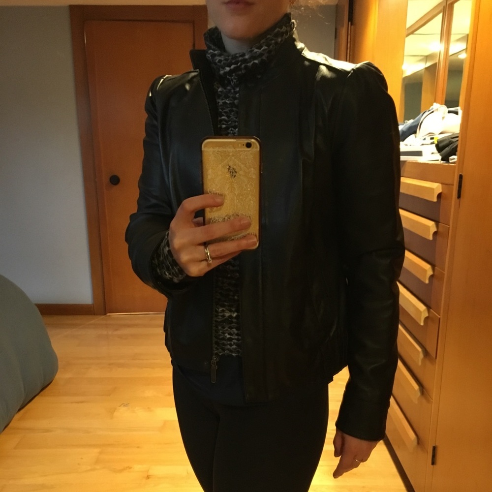 Nordstrom leather jacket
